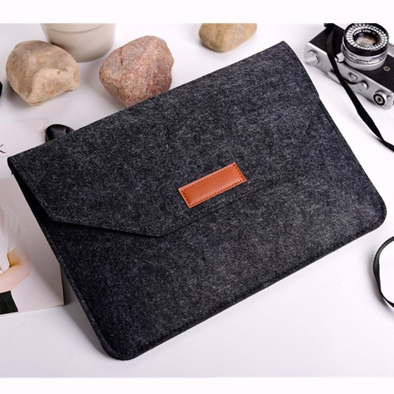 廠家直銷毛氈筆記本電腦包Macbook pro商務手提防震內膽包定制款