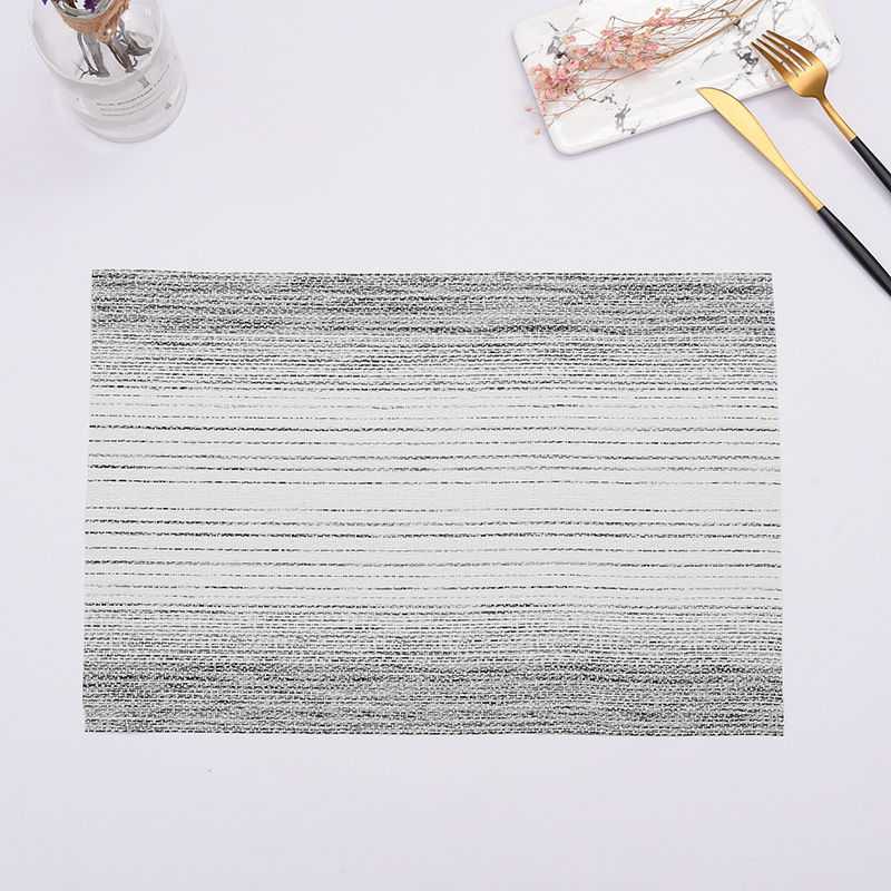 2020外贸热销餐桌垫 咖啡厅西餐垫家居餐具用品pvc餐垫定制批发详情图3