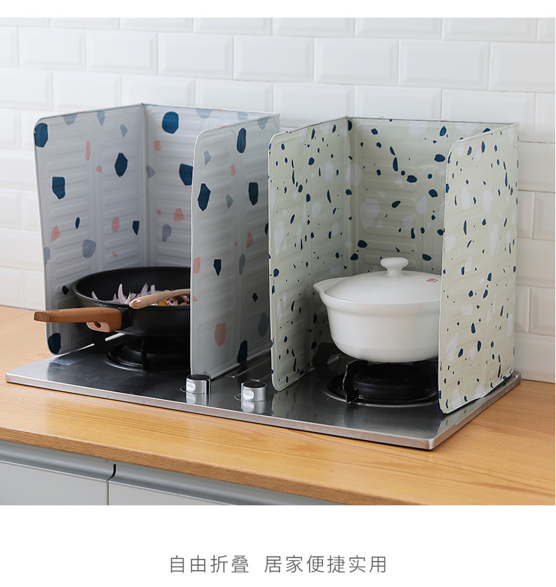 Gas Stove Insulation Oil Aluminum Foil Baffle Plate display picture 7