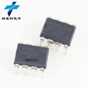 AT24C16AN 24C16BN 24C16N DIP-8 plug-in external memory
