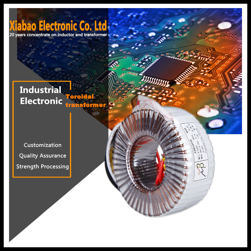 audio frequency Ring cattle Toroidal transformer 50w 230v-12V-24V No noise Anti-interference All copper