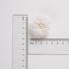 Accessory flower-shaped, clothing with accessories, screw, Korean style, handmade, wholesale