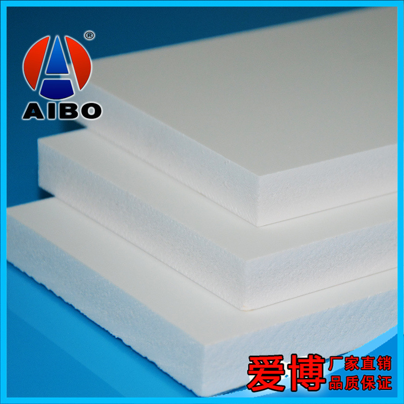 厂家直销高密度pvc橱柜板材广告板材PVC发泡板共挤硬质塑料板白色