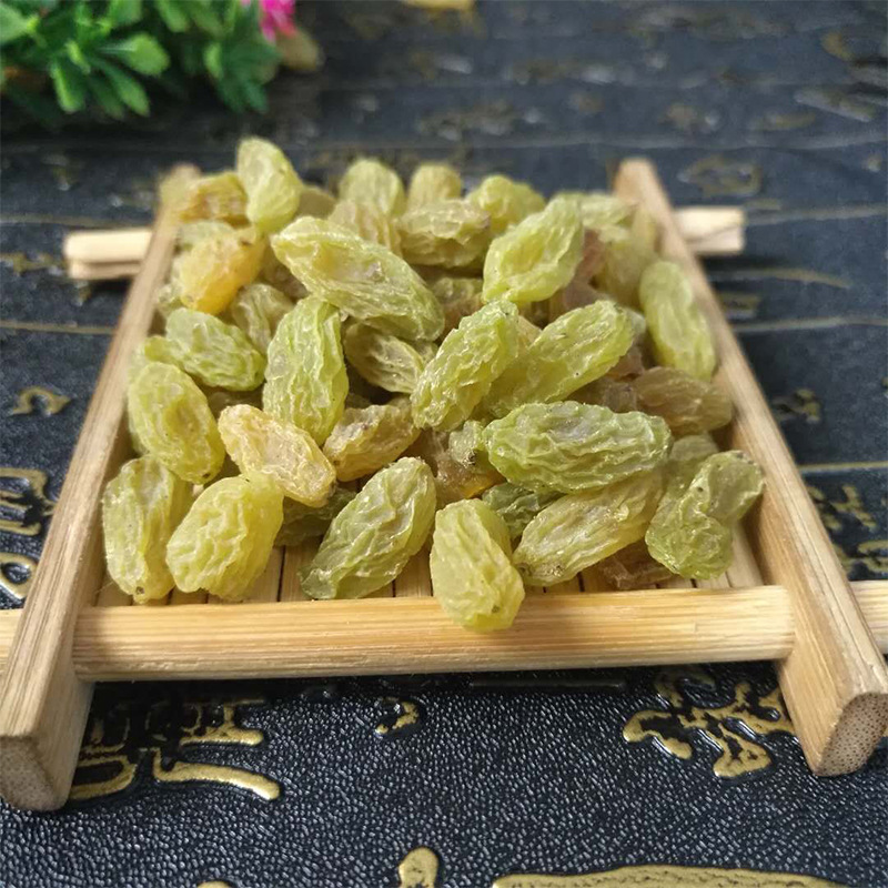 2019新貨新疆特産葡萄幹 吐魯番無核綠鑽葡萄幹500g 幹果蜜餞零食