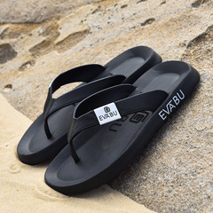 Cross-border summer simple flip-flops for men, Korean style flip-flops, comfortable soft-soled casual and personalized fashion slippers