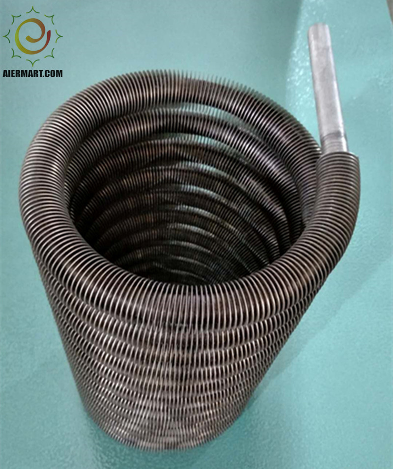 壁挂炉余热回收器 翅片管 激光焊翅片管