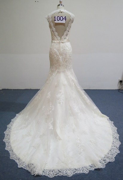 Wedding bag hip fishtail wedding dress European and American lace…