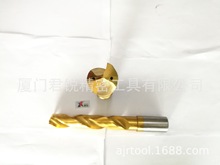 AJR供应镀钛螺旋槽HSS出水钻头 含钴高速钢内冷钻头 非标可做