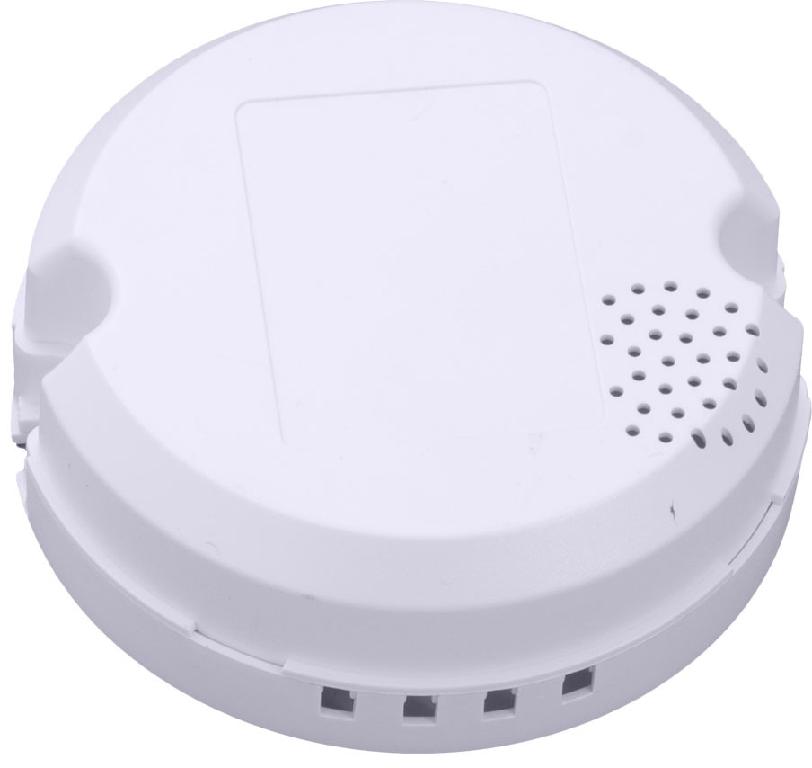 LED塑料外壳塑胶电源外壳圆形电源外壳塑料驱动盒筒灯带散热孔