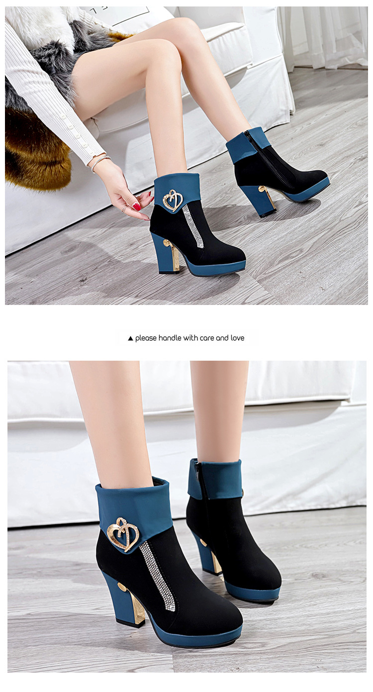 Bottes femme en Daim - Ref 3354331 Image 18