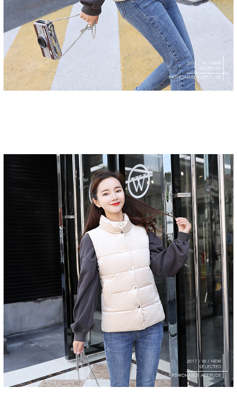 Gilet femme MARQUE INDéPENDANTE en Velours d or - Ref 3317344 Image 29