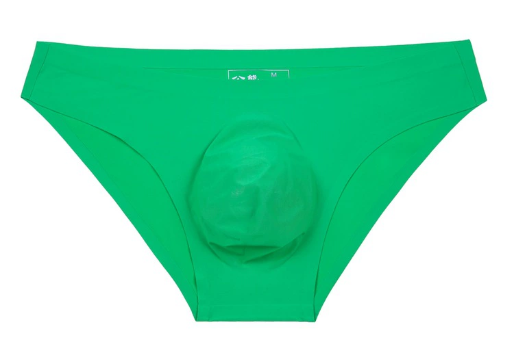 Men's Low-Rise Ice Silk Underwear, Triangleless Seamless, Breathable, M–XXXL