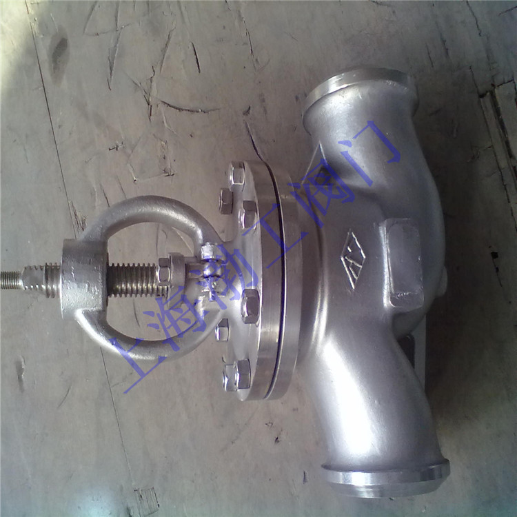 304/316不锈钢法兰截止阀 DN50  J41W-16P  手动不锈钢蒸汽截止阀