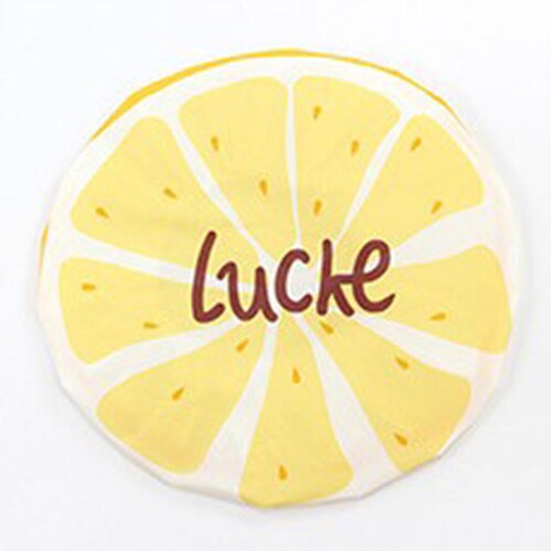 Fruit cute shower cap Korean version cartoon ladies kitchen shower cap shampoo cap