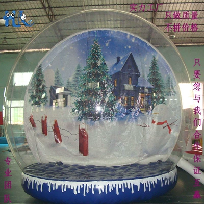 Decoration Advertising Snowflake Ball Air — Çadırlar