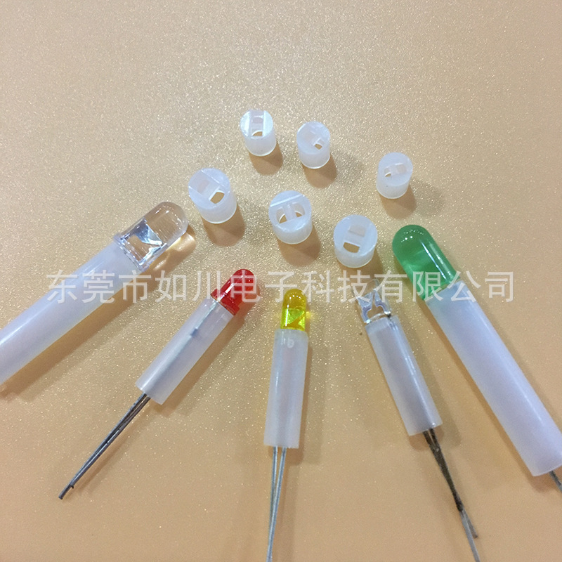 厂家直销 Ф5 Ф4尼龙LED间隔柱 多种高度LED隔离柱 尼龙隔离柱-阿里巴巴