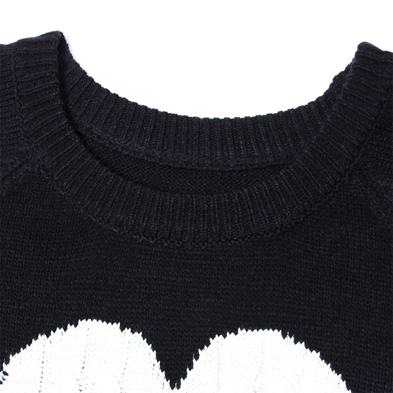 441g Weight Long Sleeve Sleeve Length Pullovers Placket Type Regular Sleeve Sleeve Type Polyacrylonitrile Fiber, knit Fabric Type Regular Top Length Sweater Tops Type Daily, Street Occasion Round Neck Neckline Slim Fit Type Heart Shape Pattern Spring, Autumn Season Women's Gender Elegant Style Wholesale Women's Elegant Heart Shape Long Sleeve Sweaters & Cardigans 23