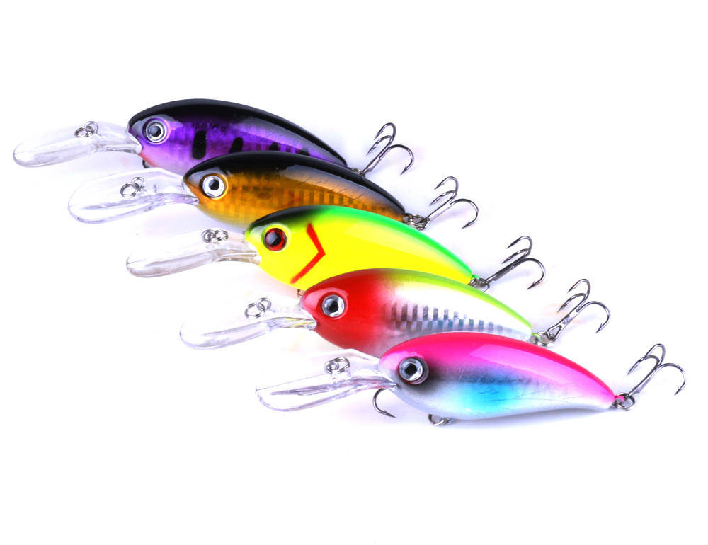 Small Crankbaits Fishing Lures  Deep Running Crankbaits Fresh Water Bass Swimbait Tackle Gear