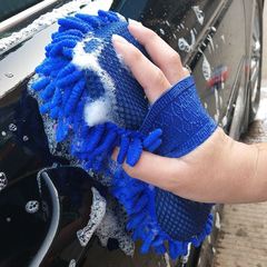 Car wash sponge special high-density cotton coral velvet car sponge block powerful decontamination extra large block