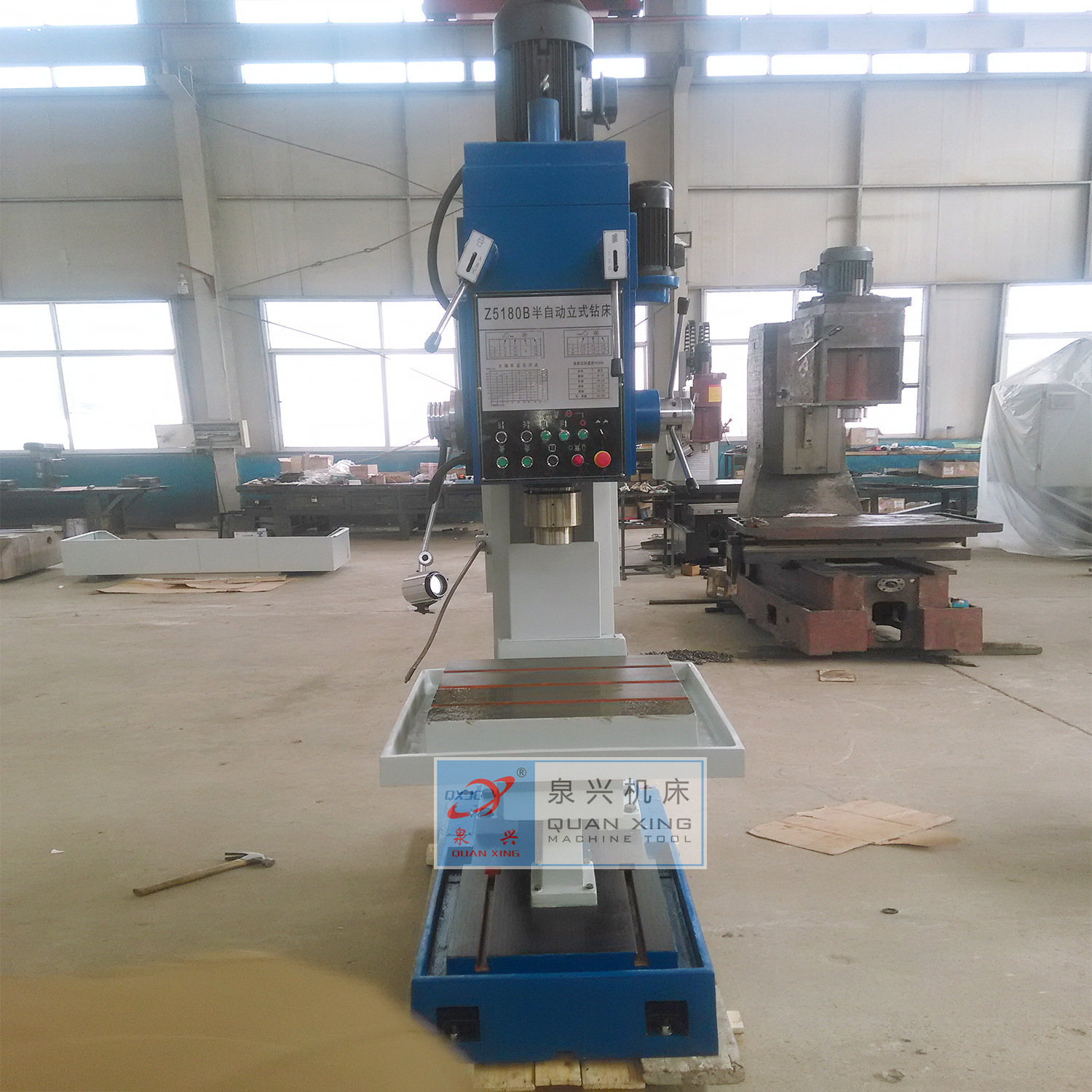 厂家销售半自动循环立式钻床Z5163C Z5180C立式钻床大河立钻含税-阿里巴巴