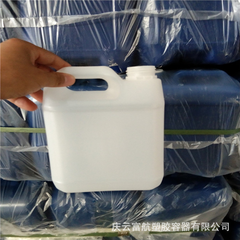 沈阳朝阳市瓷白色1升扁方塑料桶 1公斤塑料罐价格