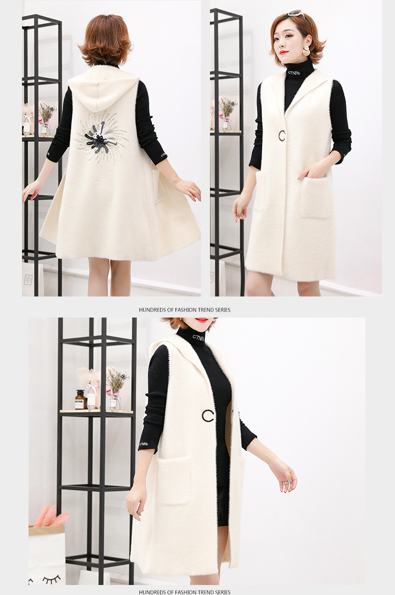 Gilet femme AUTOMNE DE BASE en Tricot - Ref 3316424 Image 35