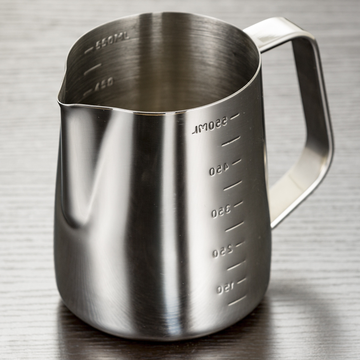 天际拉花杯 不锈钢尖嘴奶泡杯 意式打奶杯带刻度 咖啡器具