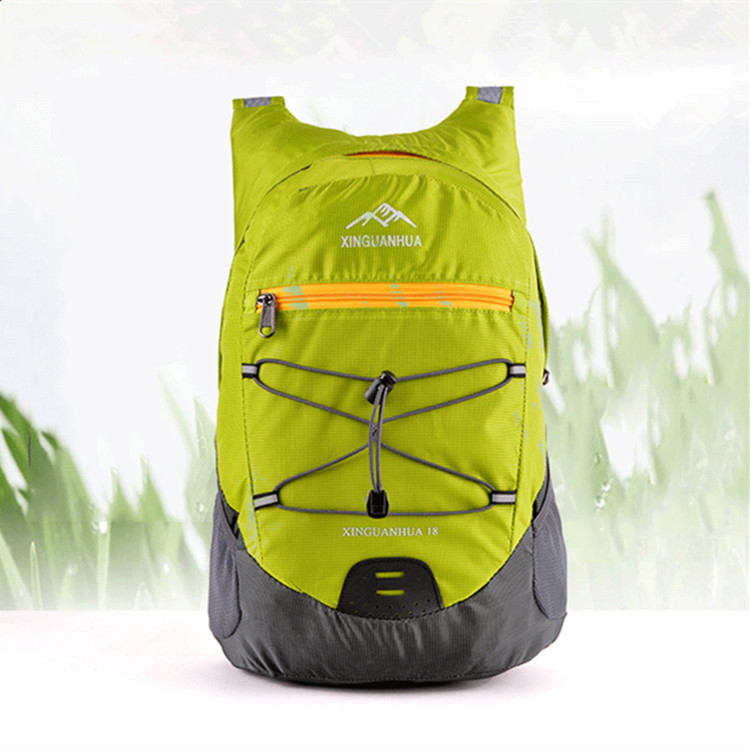 批发户外折叠双肩包防水运动包皮肤包徒步登山折叠背包登山包定做