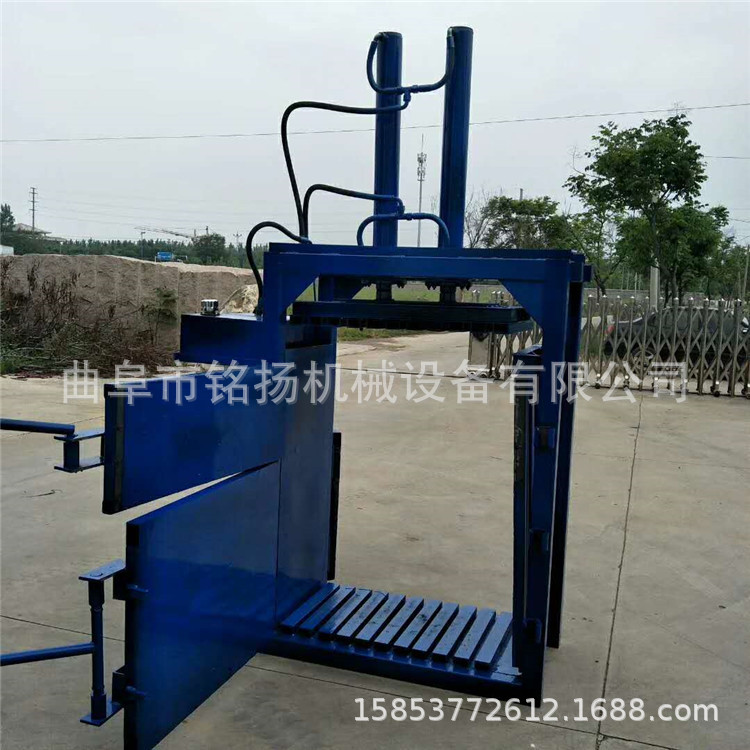 双缸立式120吨矿泉水瓶液压打包机回收公司海绵液压金属打包机现货