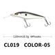 Sinking Minnow Fishing Lures 110mm 10.3g Haed Baits Fresh Water Bass Swimbait Tackle Gear