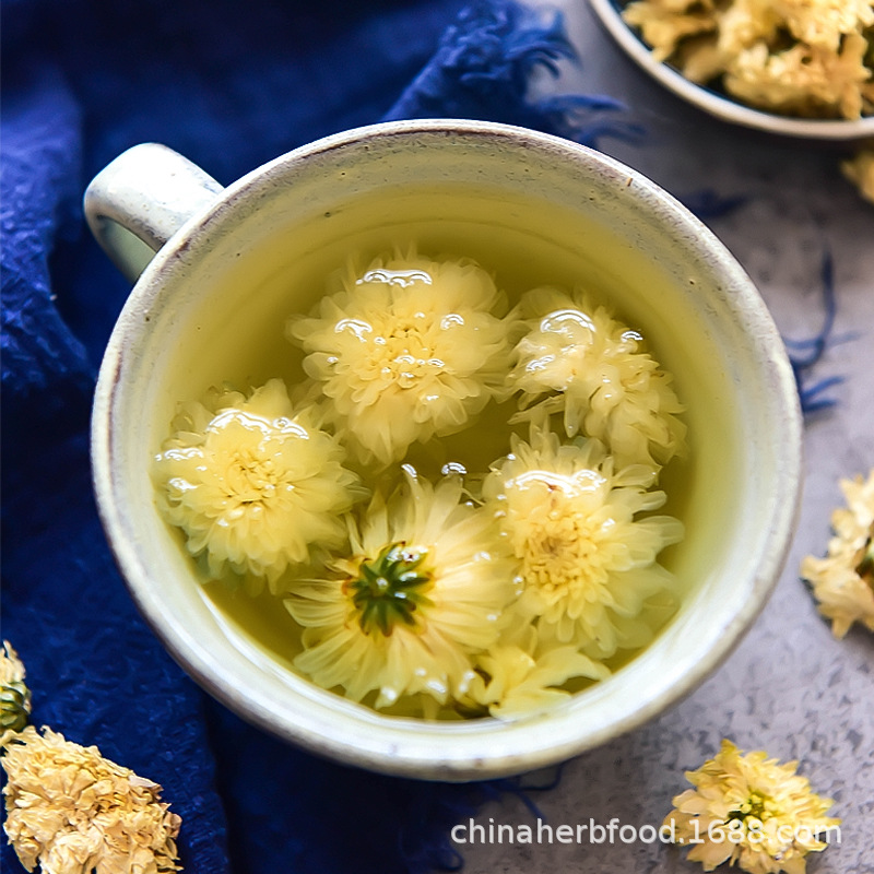White Chrysanthemum Tea Hang Bai Ju Dried Flower Tea 500g Herbal Infusion specifications