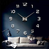 Factory direct selling living room decoration Creative hanging clock home simple atmosphere DIY explosion Nordic clock