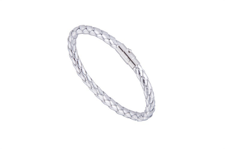 Simple Style Geometric Solid Color Rope Men's Bracelets display picture 4