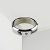 Zodiac signs, steel belt stainless steel, wedding ring suitable for men and women