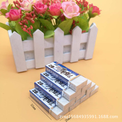 Wholesale Li Hong white 2B exam eraser 30 pieces/box pure white writing drawing eraser stationery