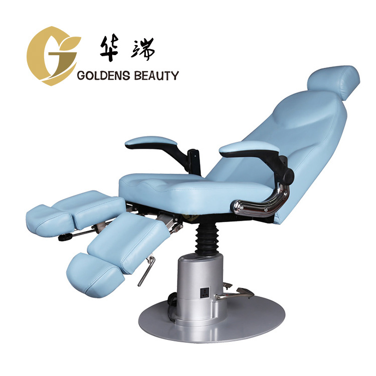 大量供应  纹绣美容床   皮革美容床  多功能按摩床