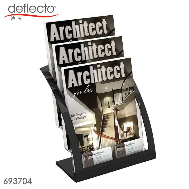 American Dido A4 three-layer shelf directory stand newspaper stand magazine stand promotional brochure display stand with 693704