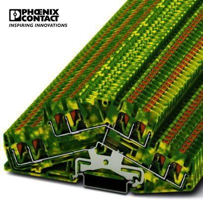 菲尼克斯双层接线端子PTTBS 2,5-QUATTRO-PE-3210611