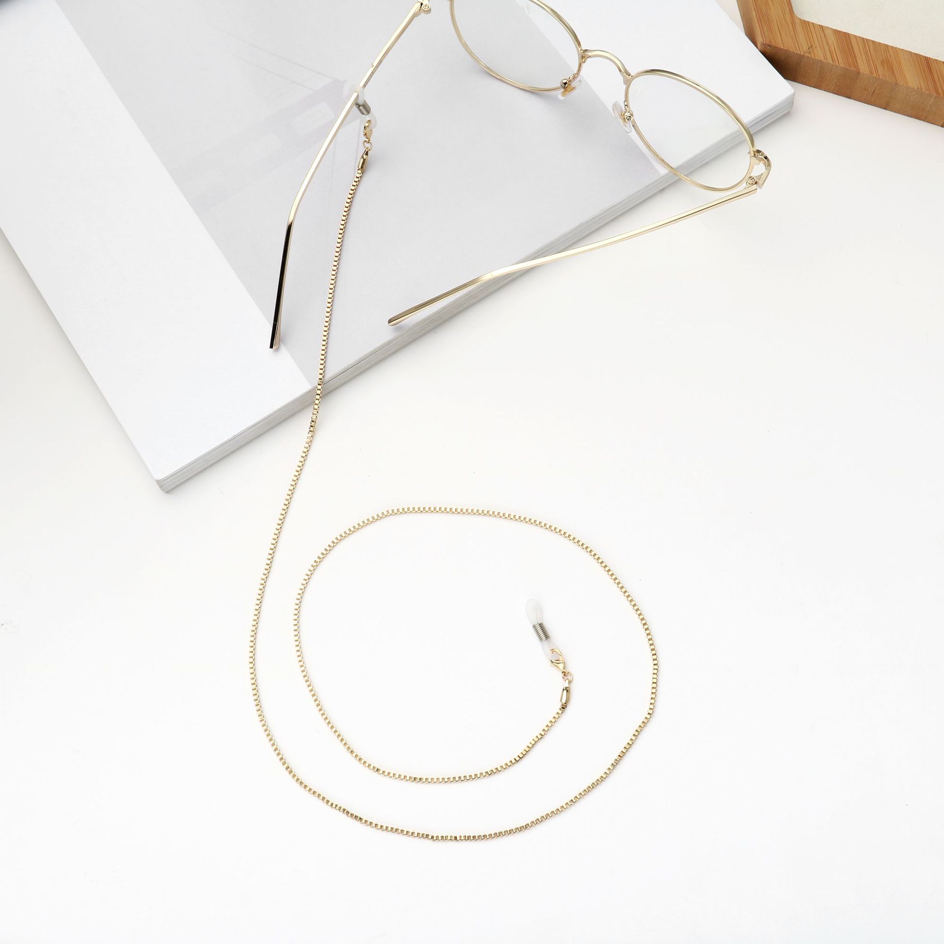 Simple Fashion Metal Anti-skid Lanyard Glasses Chain Wholesale Nihaojewelry display picture 16