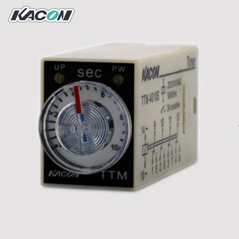 现货批发Kacon凯昆TTM-40.5S控制器5秒通电 延时 时间继电器24VDC