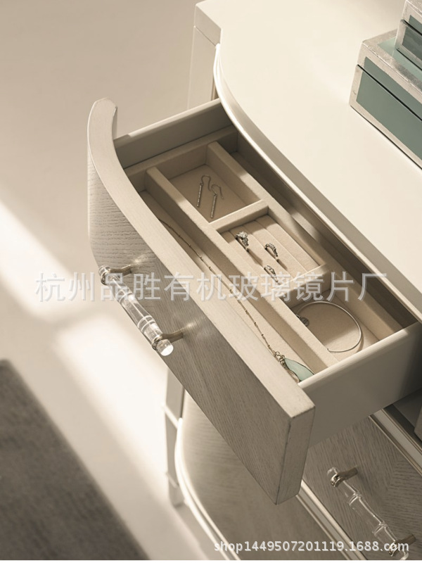 亚克力定制柜门拉手 抽屉拉手亚克力横拉手 有机玻璃透明简约把手