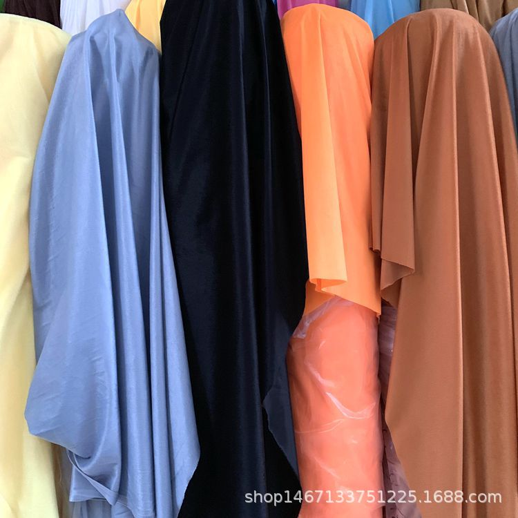 涤纶绒布玩具家居服沙发面料头饰发饰各类装饰布料短毛绒布