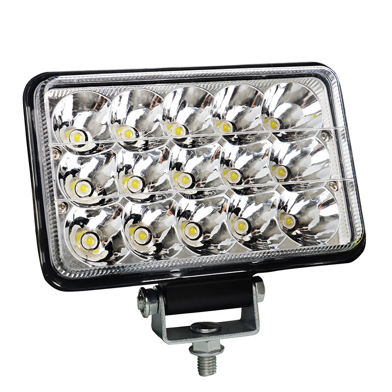 黄白光超亮汽车改装LED大灯总成12V24越野工程摩托货车挖机|ms