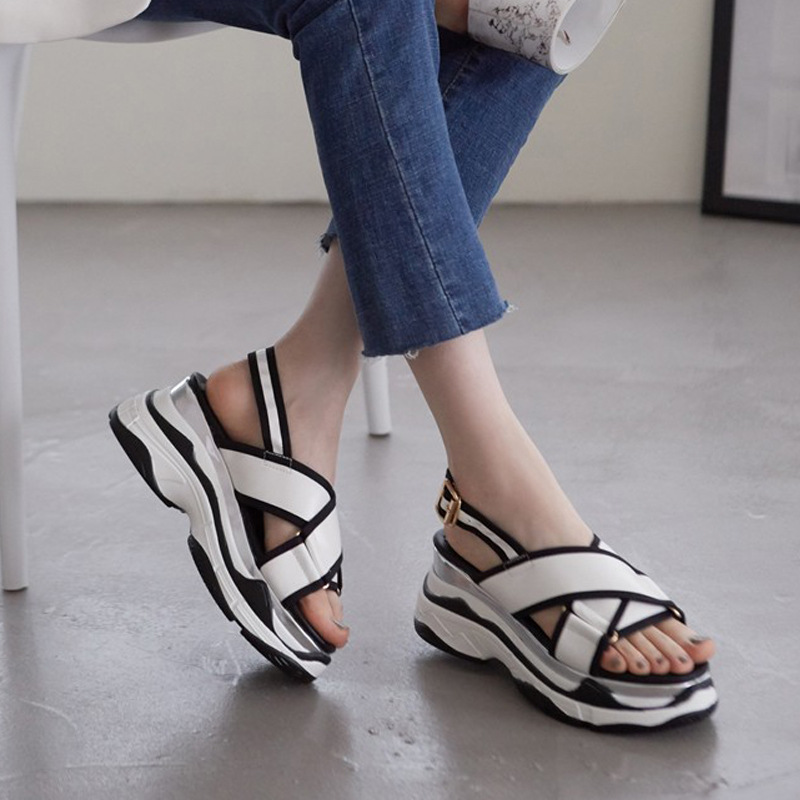 Chaussures été pour femme en Caoutchouc - Ref 3346083 Image 1