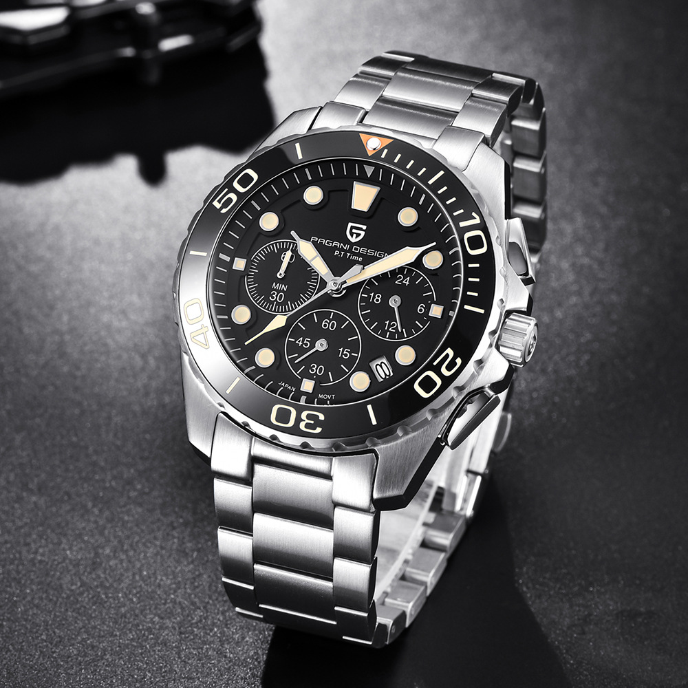 Quartz Casual Waterproof Steel Watch