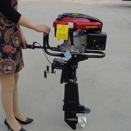 东方市汽油立式8马力船挂机价格 小型倒退档船用舷外机图片