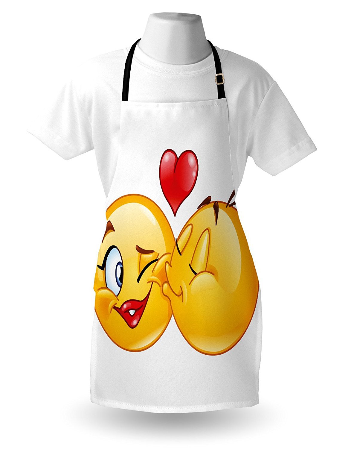 厂家直销可爱卡通3D打印印花图案工作围裙防水防污耐磨