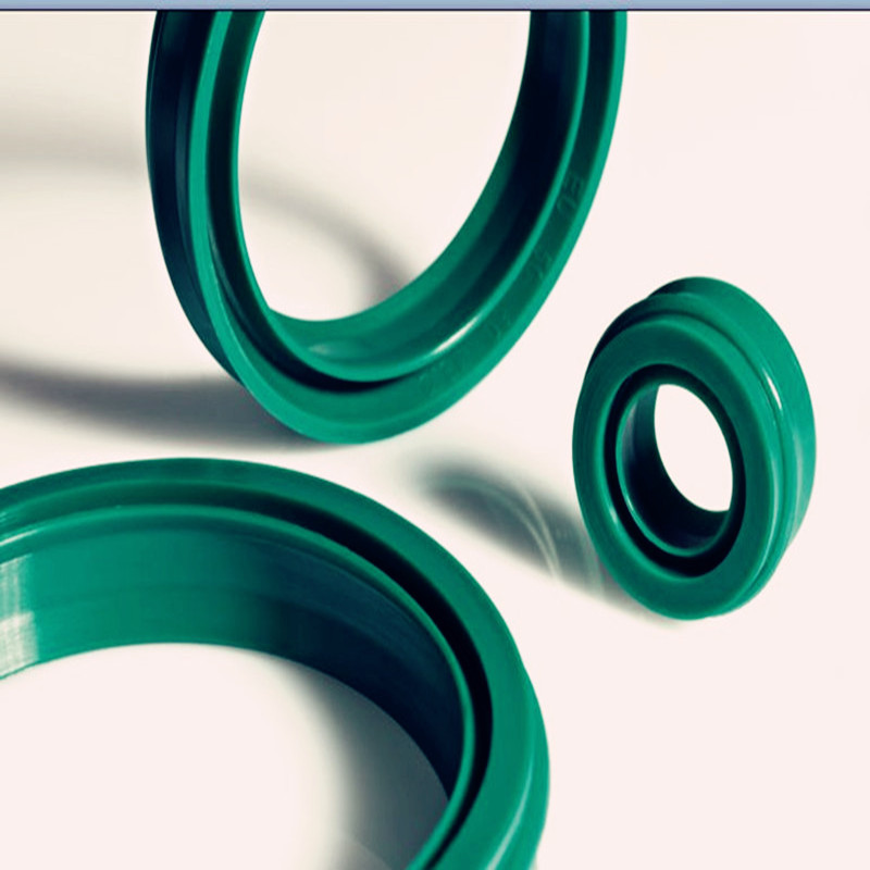 EU型气缸活塞杆进口密封圈防尘两用气封聚氨酯油封32X42X11.2现货