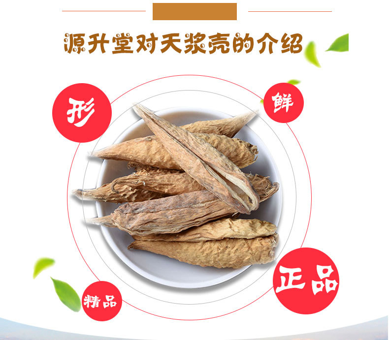 Tian Jiang Ke (Metaplexis japonica) — Dried Fruit Shell, Traditional Herbal Decoction Piece key features
