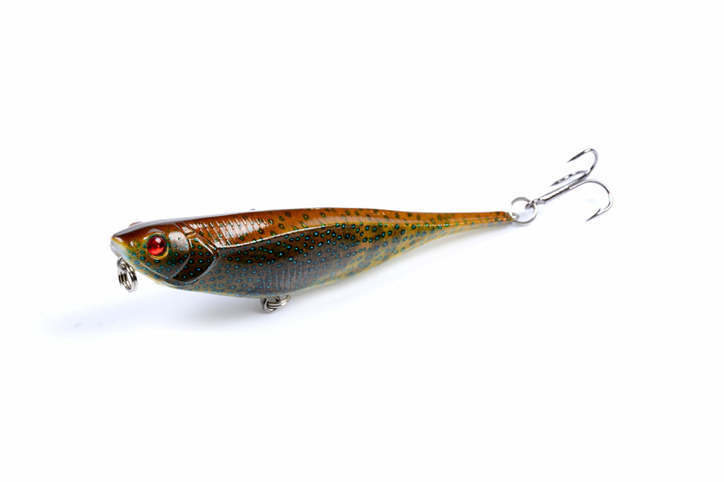 Sinking Minnow Lures Shallow Diving Minnow Baits Fresh Water Bass Swimbait Tackle Gear